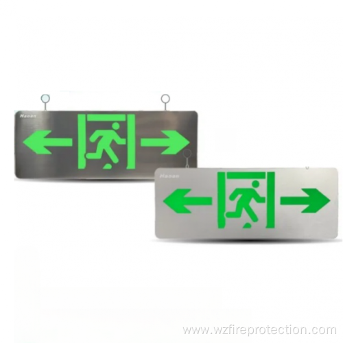 Fire emergency lighting evacuation indication system